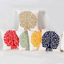 Tree Print Cushion Cover Set