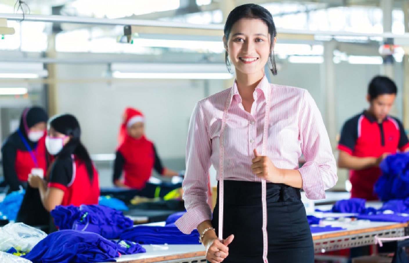 Woman power in Textile industry