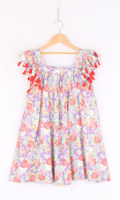 Rayon Staple Lavender Dress