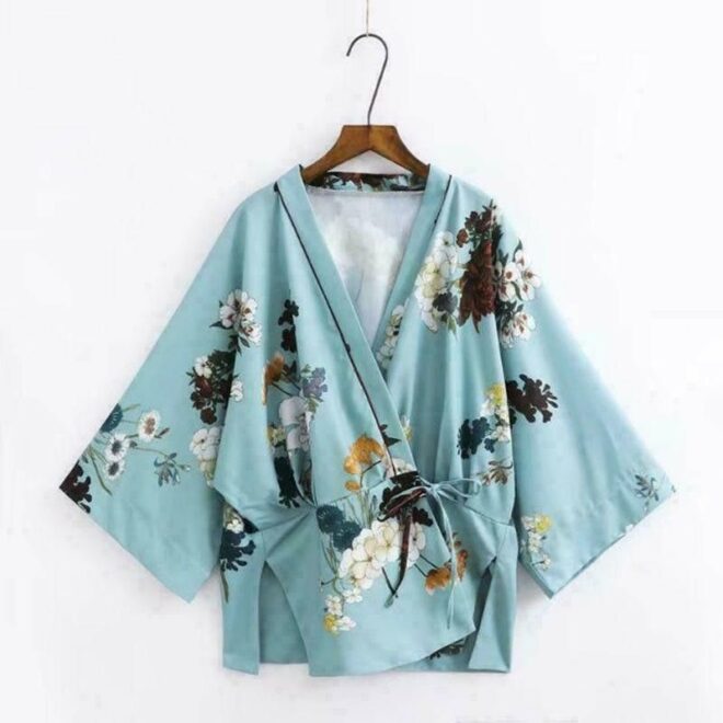 Women's Japanese Kimono Shirt